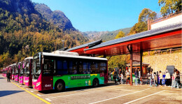 5.3万人次峰值考验！张家界武陵源396台环保车铺就“暖心通道”