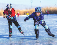 On ice and snow, passion grows for winter fun