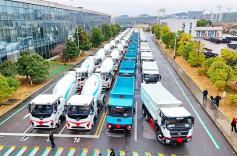 三一专汽“亿元车队”发车