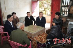 朱健赴常宁市督导检查岁末年初安全生产工作 走访慰问困难群众、道德模范