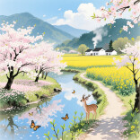 春到人间草木知