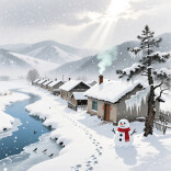 冬天的模样|湘江副刊·湘韵