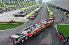 Construction Machinery Giant Gets off to a Good Start with New Year Deliveries