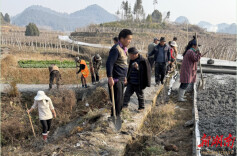 永顺县以工代赈项目全面复工惠民生