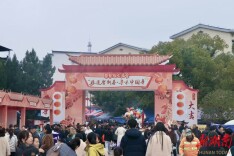 NPC巡游、财神发红包、非遗展演……陶公庙会带你“穿越”寻年味