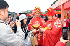 陶公庙会热闹开幕