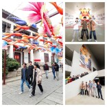 灯火璀璨处体验“ 中国年 ”——长沙民政职院国际学生走进靖港古镇沉浸式体验中国特色年俗