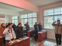 安化县乐安镇思游完小：新春致辞开新局，暖心问候聚人心