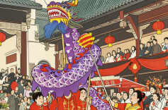 湖南湘西伞龙奔赴四川泸县，上演龙舞“天花板”级battle