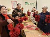 湖南湘江新区荷叶塘社区：庆元宵享健康 倡文明树新风