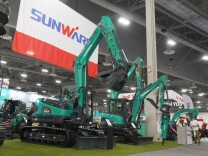 抢滩国际化！海外营收超60%！山河智能携多款产品闪耀美国拉展