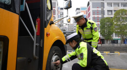 永兴县开展校车安全大检查，守护学生出行安全