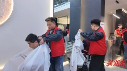 怀化开展学雷锋爱心义剪  关爱新就业群体