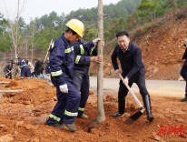 祁东县：种下一片绿，扮靓一座城  “十四五”期间，该县年均植树逾50万株