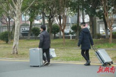 春日至，学子归：湖南幼专开学日邂逅一场“走心”的巡查