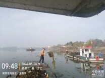 “控、拦、捞”三管齐下 湘潭全力清理湘江水葫芦