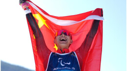 蔡佳云夺得冬残奥会中国代表团首金