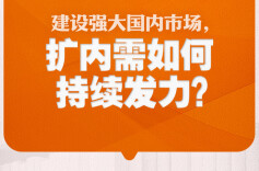 两会特稿·中国经济问答｜建设强大国内市场，扩内需如何持续发力？