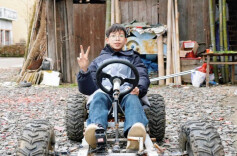 800元压岁钱能干什么？武冈15岁少年“手搓”了一辆车