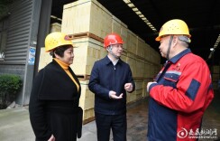 何朝晖到冷水江经济开发区调研