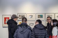 七律·题圆点双版贺岁展