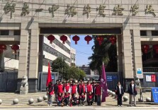 邵东市振华中学开展“河小青”巡河护河志愿活动