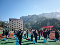 桑植县芭茅溪小学举行2026年春季开学典礼