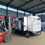 无人运输车当搬运工，秧盘坐上“头等舱”—— 全自动高速育秧“好洋气”