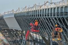 Changsha West Railway Station Advances Construction