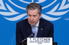 联合国秘书长正与冲突各方保持联系