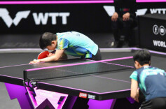 孙颖莎3比0战胜朱芊曦 晋级2026WTT重庆冠军赛16强