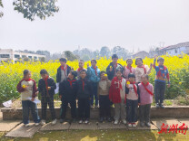沅江市阳罗洲镇复兴学校：春日寻宝探自然 童心向阳共成长