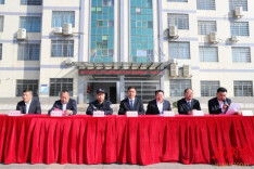 春启新程育匠才，蓝山县职业中专（西校区）举行开学典礼