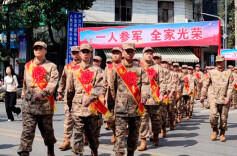 新宁全城沸腾送新兵！热血儿郎携赤心赴军营护国防