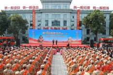 像雷锋那样当兵,长沙千余名新兵踏上军旅征程