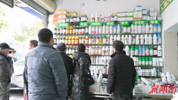 鹤城区：农资储备足 全力护航春耕生产