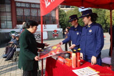 祁阳市消防救援大队开展消防产品科普宣传