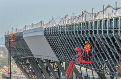 Changsha West Railway Station Advances Construction