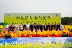 洞口县岩山镇成功举办2026农文旅推介会暨油菜花赏花季活动油菜花观赏季活动