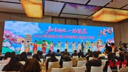 跨越长江去赏花 湖北来湘邀客踏春