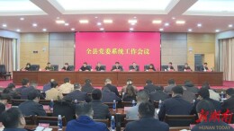 澧县党委系统工作会议召开