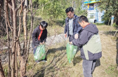 南县第六完全小学：传承雷锋精神 共筑绿色家园