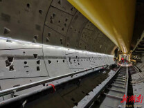 梅山灌区渠首隧洞双护盾TBM“梅山蛮号”跑出智能建造“加速度”