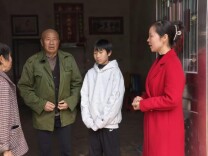 衡山县店门镇祝融中学开展家访活动
