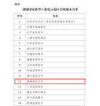 全国16个 湖南唯一 长沙入选国家新型工业化示范区首批名单