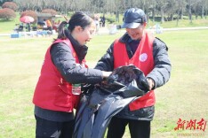 望城区开展残健共融志愿服务活动