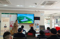 邮储银行双峰县支行：消保宣传暖民心