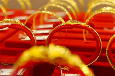 金饰克价，大幅回落了