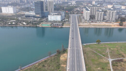 资兴市东江街道小东江北岸线健康步道即将全面贯通