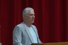 古巴领导人说古巴可能遭侵略